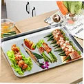 Nonstick grill topper pan